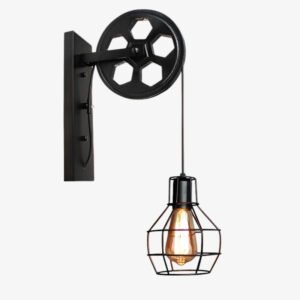 Industrielle Vintage LED Wandlampe GlanzHell - Stilvolles Design